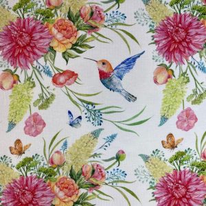 F012 Hummingbirds and Flowers 1 Personalisation 71