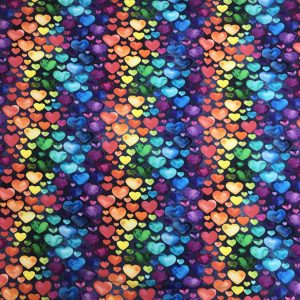 P022 Navy Rainbow Hearts scaled 1 Personalisation 101