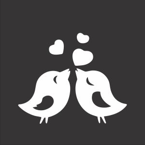 Lovebirds Personalisation 185