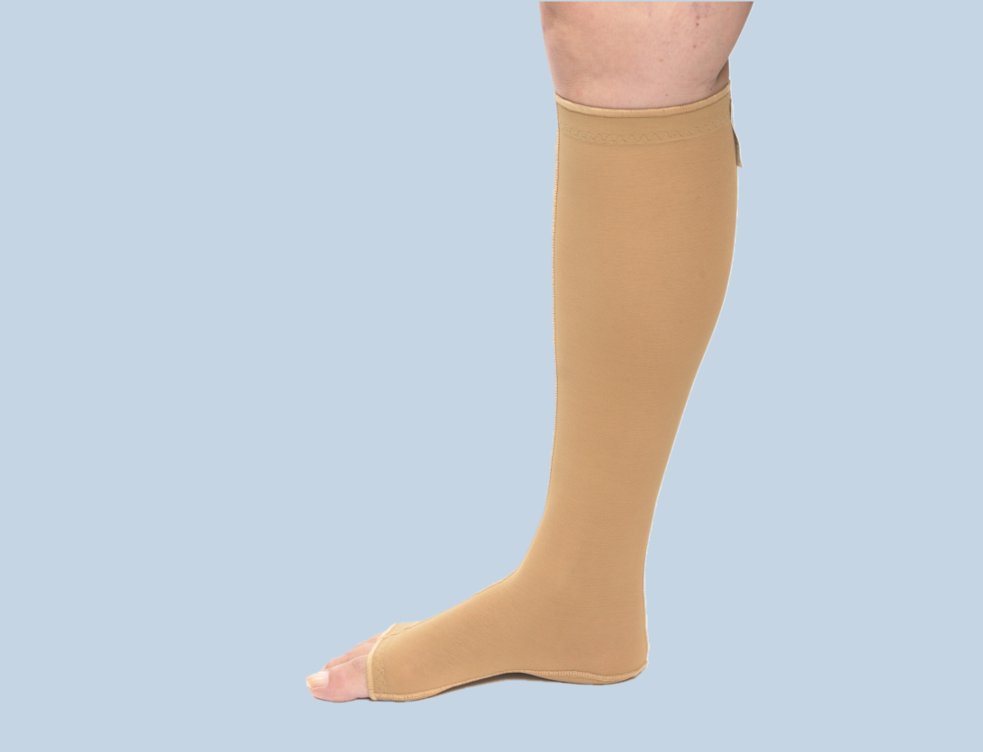 Open Toe Knee High Socks Open Toe Knee High Sock - Paediatric 2 Open Toe Knee High Sock - Paediatric - Image 2