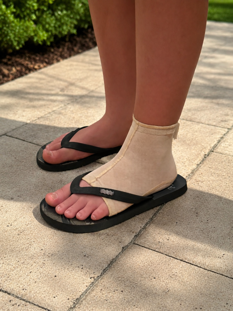 Ankle high open toe Ankle Sock Open Toe - Paediatric 47