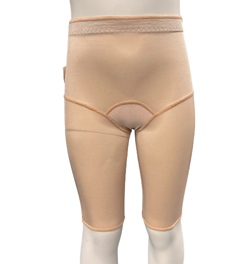 Panty Girdle Closed Pubis Dark Compression Tights to Above Knee Closed Pubis - Paediatric 43